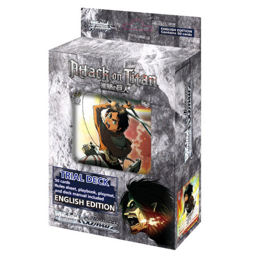 Weiss Schwarz Attack On Titan English Edition Trial Deck