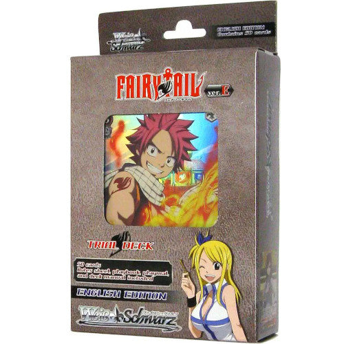 Weiss Schwarz Fairy Tail English Edition Trial Deck