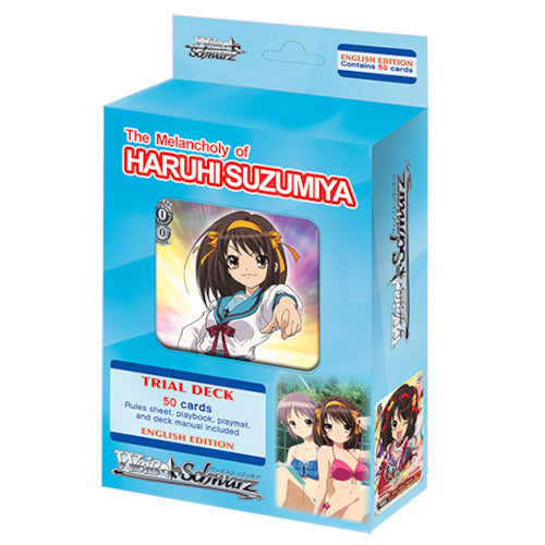 Weiss Schwarz The Melancholy Of Haruhi Suzumiya English Edition Trial Deck