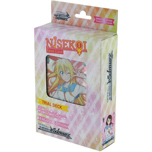 Weiss Schwarz Nisekoi False Love English Edition Trial Deck