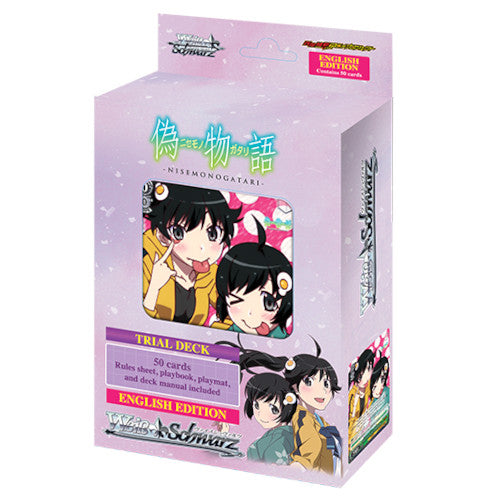 Weiss Schwarz Nisemonogatari English Edition Trial Deck