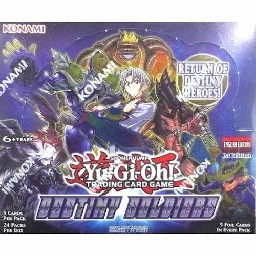 YuGiOh Destiny Soldiers DESO English 1st Edition 24 Pack Booster Box