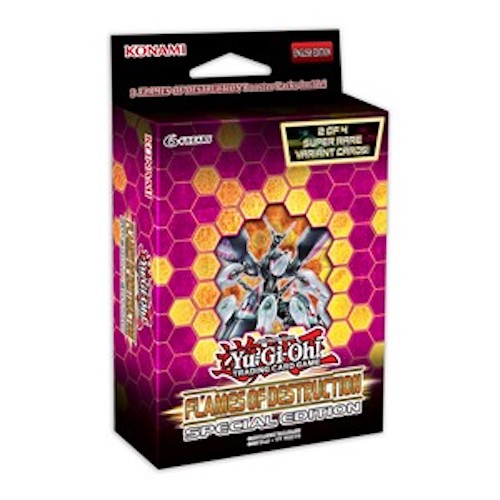 Yugioh Flames Of Destruction Special Edition FLOD English Edition Box