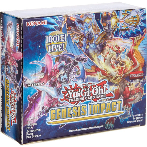 YuGiOh Genesis Impact GIMP English 1st Edition 24 Pack Booster Box