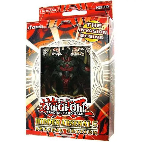 YuGiOh Hidden Arsenal 5 Steelswarm Invasion HA05 Special Edition English Edition Box