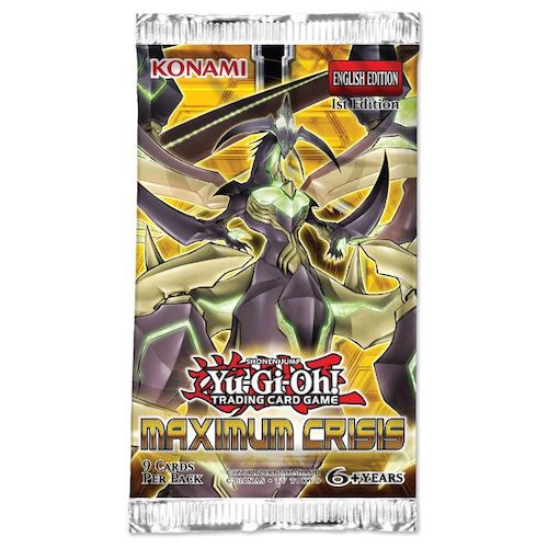 YuGiOh Maximum Crisis MACR English 1st Edition Booster Pack