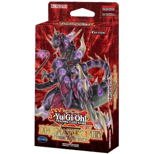 YuGiOh Dinosmasher's Fury SR01 English 1st Edition Structure Deck