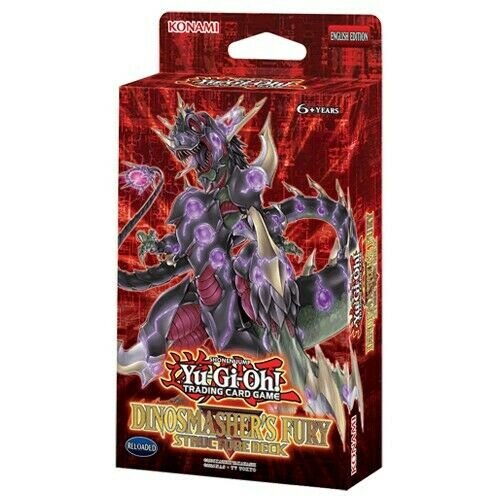 YuGiOh Dinosmasher's Fury SR01 English Unlimited Edition Structure Deck