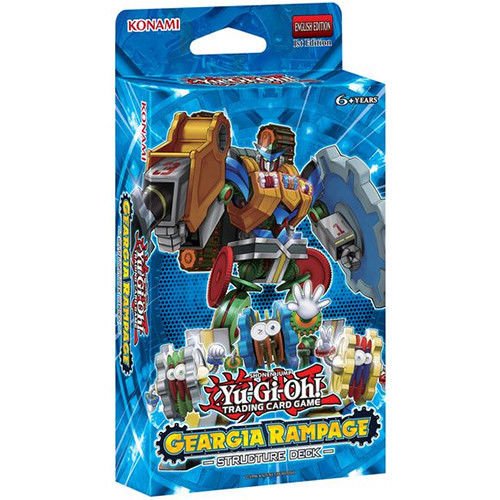 YuGiOh Geargia Rampage SDGR English 1st Edition Structure Deck