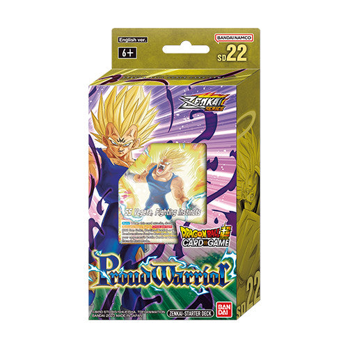 Dragonball Super Card Game Proud Warrior SD22 Starter Deck