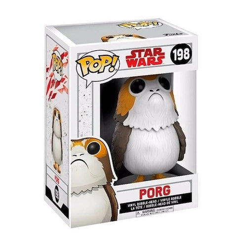 Funko Pop! 198 Star Wars The Last Jedi Porg Bobblehead Vinyl Figure