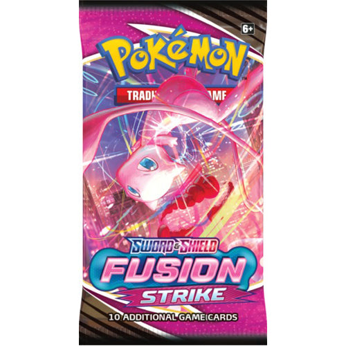 Pokemon Sword Shield Fusion Strike 10 Card Booster Pack