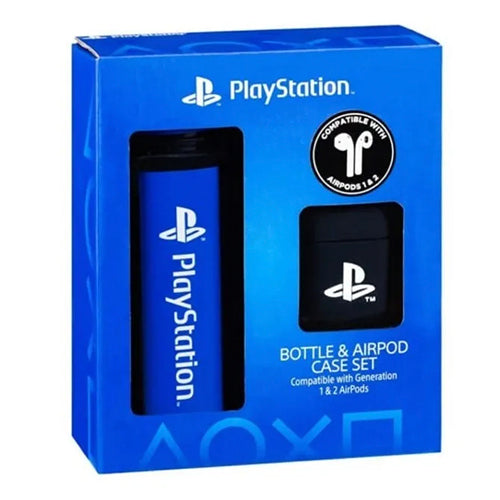 Playstation Bottle & Airpod Case Set 1 & 2 Officially Licensed