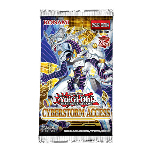 YuGiOh Cyberstorm Access English 1st Edition 9 Card Booster Pack