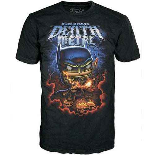 Batman Dark Nights Heavy Metal Funko Pop Black T-Shirt