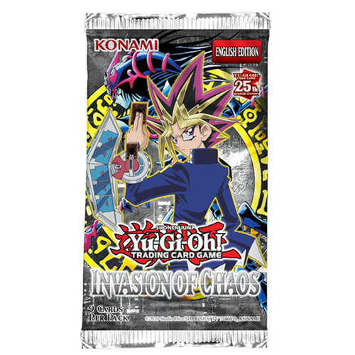 YuGiOh Invasion Of Chaos IOC 25th Anniversary Booster Pack