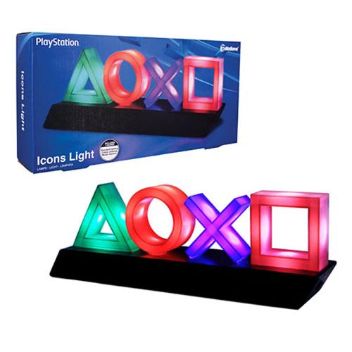 PlayStation Icons Light Multicolour Music Reactive Officially Licensed