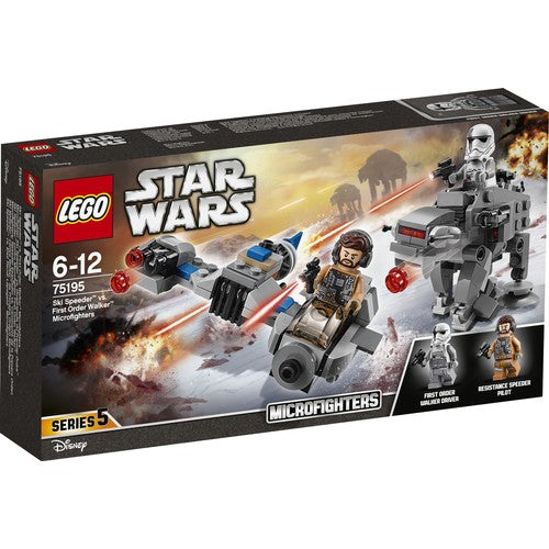 LEGO 75195 Star Wars Speeder Vs First Order Walker Microfighters