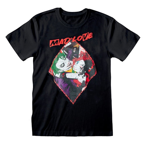 Joker Harley Quinn Mad Love Black T-Shirt
