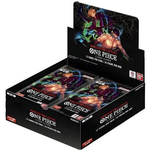 One Piece Wings of the Captain OP-06 English 24 Pack Booster Box Sealed