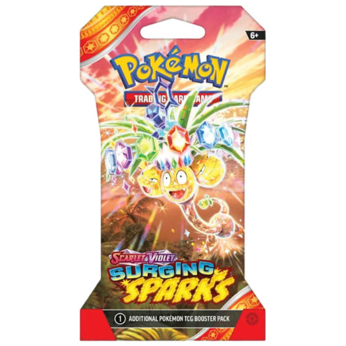 Pokemon Scarlet & Violet Surging Sparks Exeggutor Sleeved Single Blister Pack
