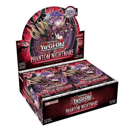 YuGiOh Phantom Nightmare PHNI English 1st Edition 24 Pack Booster Box Sealed