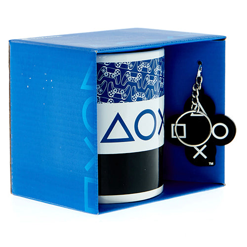 PlayStation Festive Mug And Keyring Set Officially Licensed