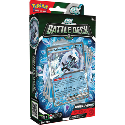 Pokemon Chien-Pao EX Battle Deck Level 1 60 Card Set