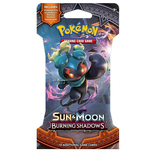 Pokemon Sun Moon Burning Shadows Sleeved Booster Tsareena Variant Blister Pack