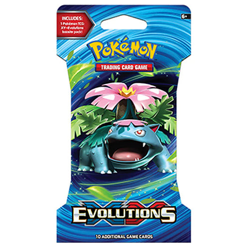 Pokémon Sun Moon Evolutions Sleeved Booster Venusaur Variant Blister Pack