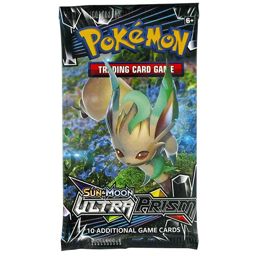 Pokemon Sun Moon Ultra Prism 10 Card Booster Pack