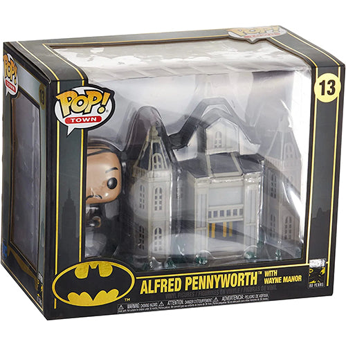 Funko Pop! 13 Alfred Pennyworth With Wayne Manor Batman 80 Years