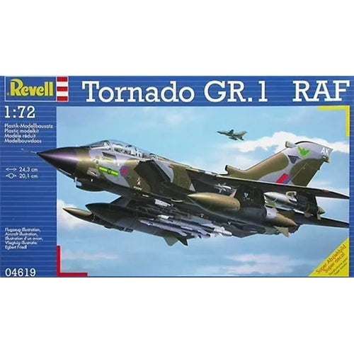 Revell Tornado GR.Mk.1 Jet Fighter 1:72 Scale 04619 Model Kit