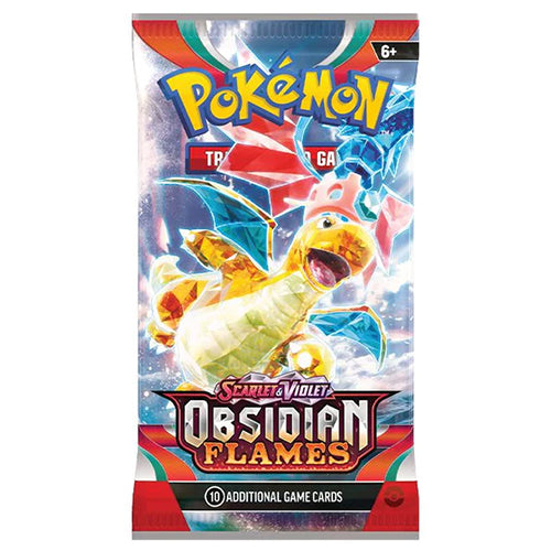 Pokemon Scarlet & Violet Obsidian Flames 10 Card Booster Pack