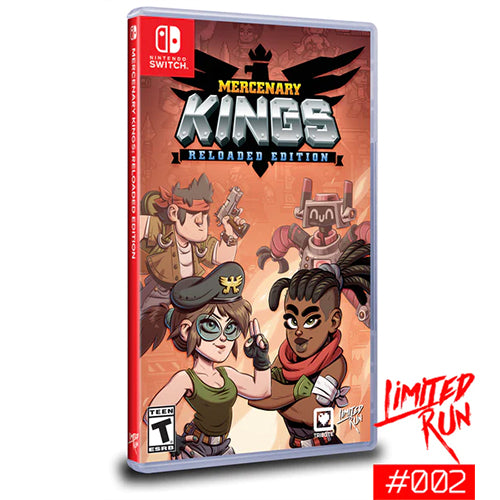 Mercenary Kings Limited Run Nintendo Switch Video Game