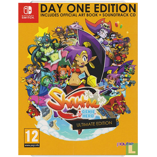 Shantae Half Genie Hero Ultimate Edition Day One Nintendo Switch Video Game