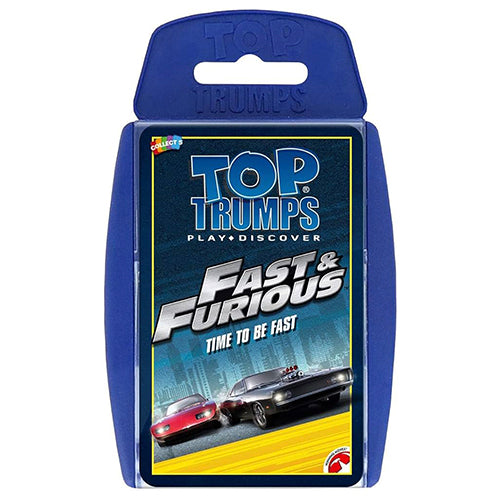 Top Trumps Fast & Furious Time To Be Fast Card Game