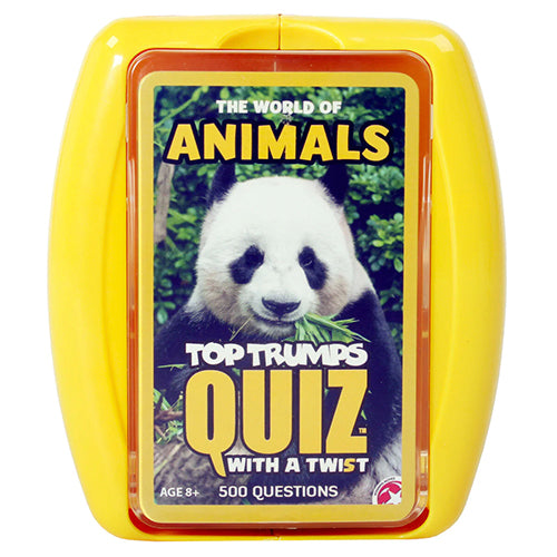 The World Of Animals Top Trumps Quiz With A Twist 500 Questions
