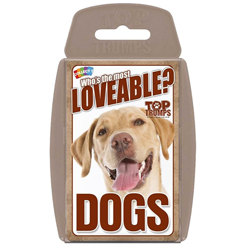 Top Trumps Who's The Most Lovable Dogs Card Game