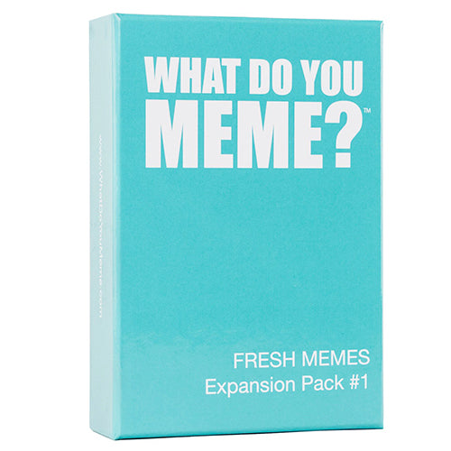 What Do You Meme? Fresh Memes Expansion Pack 1 Party Game