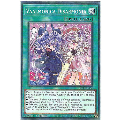 LEDE-EN066 Vaalmonica Disarmonia Common Spell 1st Edition Trading Card