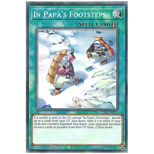 LEDE-EN070 In Papa's Footsteps Common Spell 1st Edition Trading Card