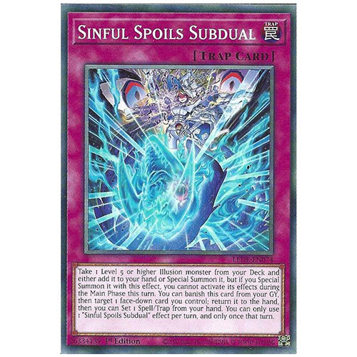 LEDE-EN074 Sinful Spoils Subdual Common Trap 1st Edition Trading Card
