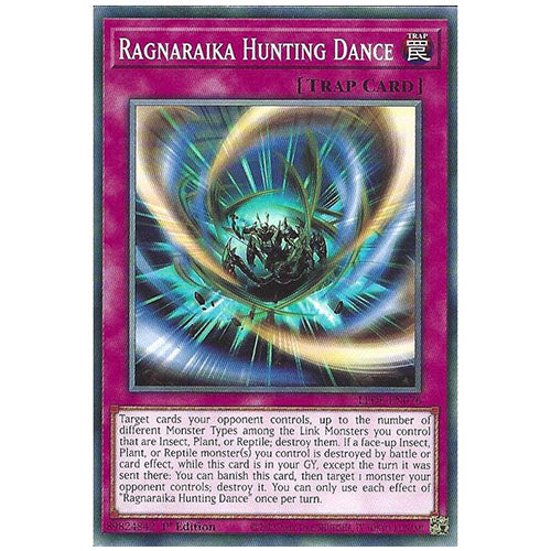 LEDE-EN076 Ragnaraika Hunting Dance Common Trap 1st Edition Trading Card