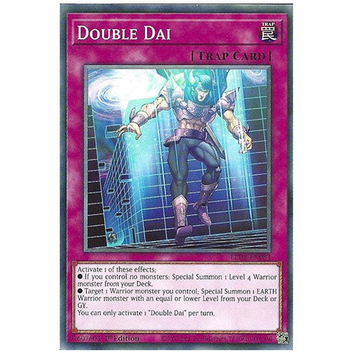 LEDE-EN083 Double Dai Common Trap 1st Edition Trading Card