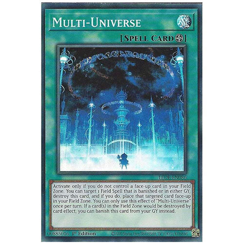 LEDE-EN086 Multi-Universe Super Rare Spell 1st Edition Trading Card