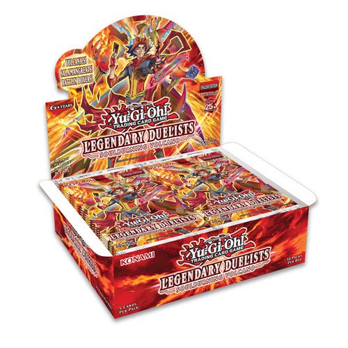 YuGiOh Legendary Duelists 10 Soulburning Volcano English 1st Edition 36 Pack Booster Box