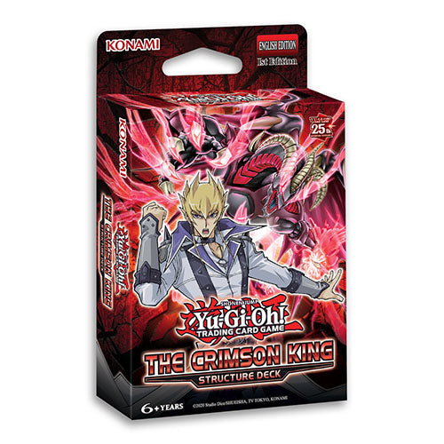 YuGiOh The Crimson King Structure English 1st Edition Deck