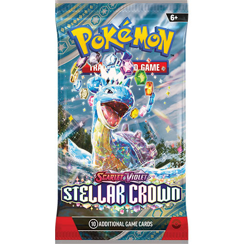 Pokemon Stellar Crown 10 Card Booster Pack