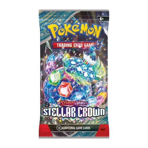 Pokemon Scarlet & Violet Steeler Crown 10 Card Booster Pack